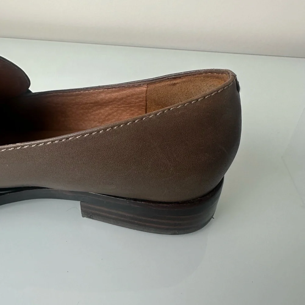 Madewell The Elin Loafer Two Toned Leather Size 6.5